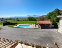 BREATHTAKING VIEW ON THE PYRENEES LARGE FARM HOUSE WITH SWIMMING POOL AND OUTBUILDINGS, NEAR SAINT GAUDENS"…